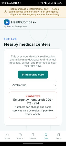 Health Compass – screenshot 4