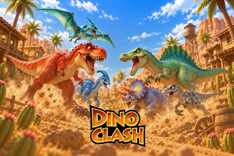 Dino Clash – screenshot 1