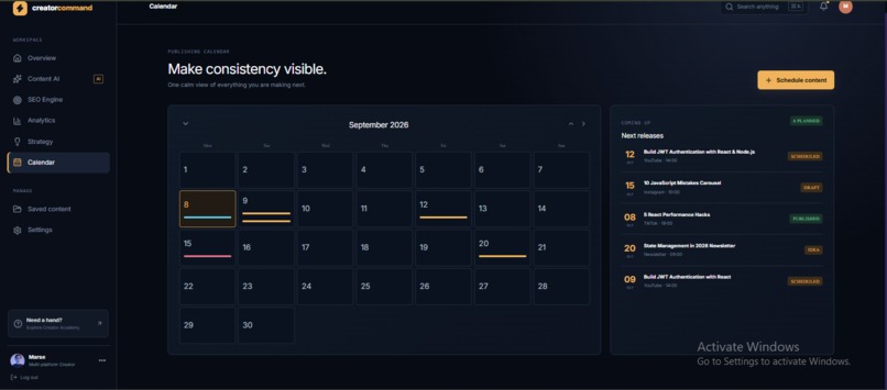 creatorcommand – screenshot 4