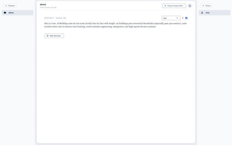 Own Voice – screenshot 1
