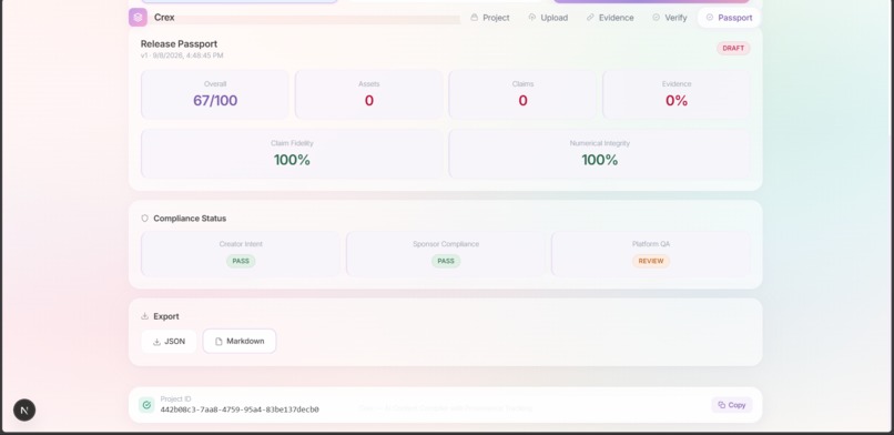 Crex – screenshot 2