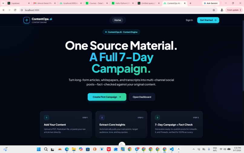 ContentOps AI – screenshot 2