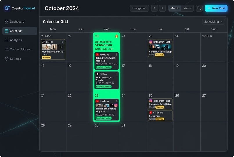 CreatorFlow AI  – screenshot 1