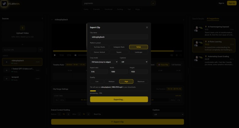VidHntr – screenshot 6