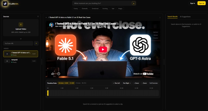 VidHntr – screenshot 1