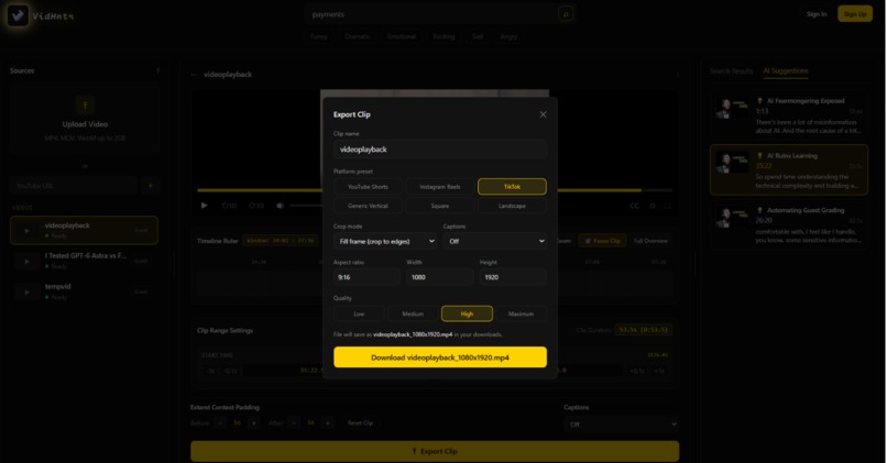 VidHntr – screenshot 7