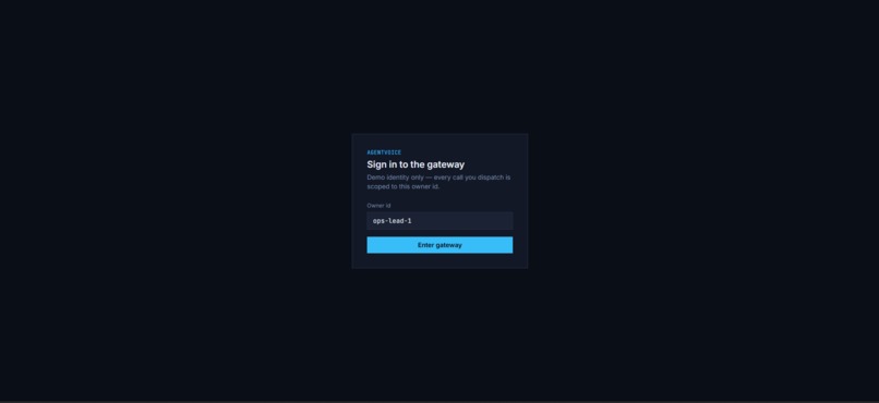 AgentVoice – screenshot 1