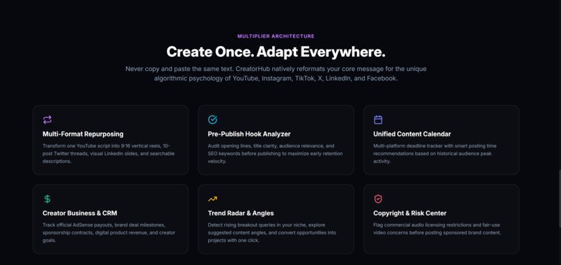 Creatorhub – screenshot 3