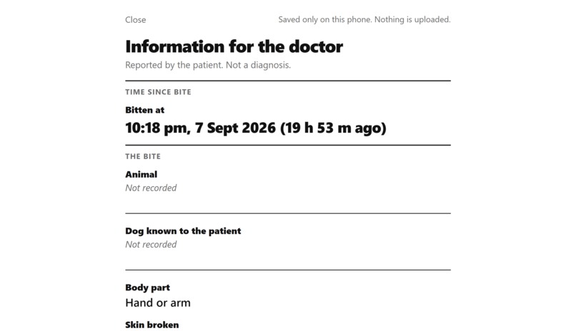 First Safety  – screenshot 1