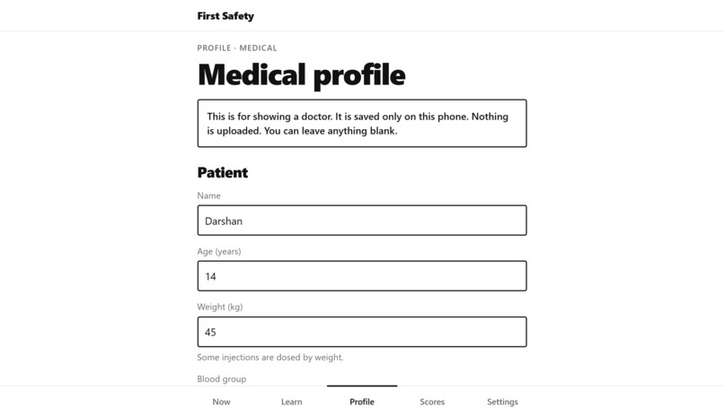 First Safety  – screenshot 4