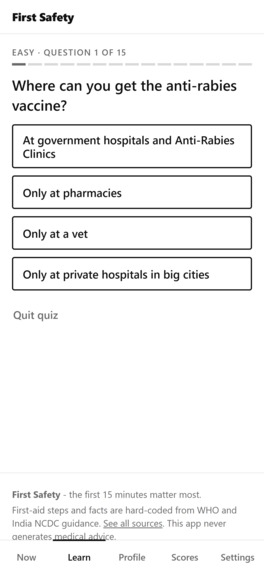 First Safety  – screenshot 6