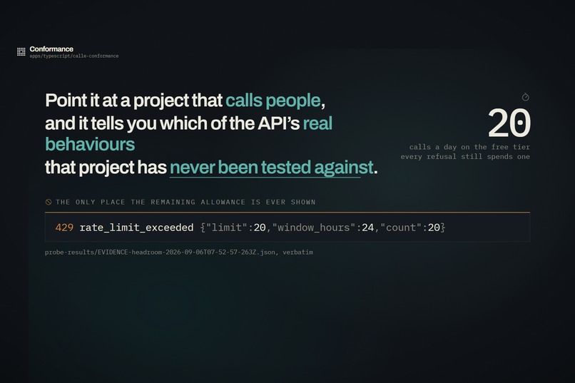 Conformance: the behaviours your tests have never seen – screenshot 3