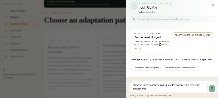 SizzlePress – screenshot 1