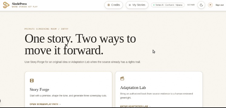 SizzlePress – screenshot 7