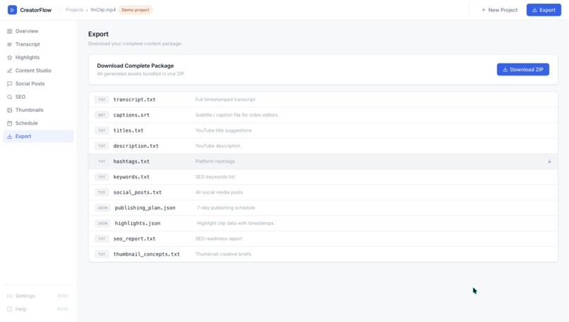 CreatorFlow AI – screenshot 3