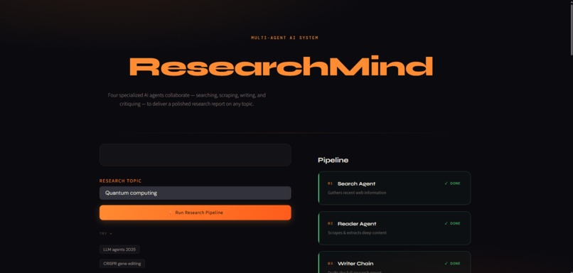 Research Mind – screenshot 1