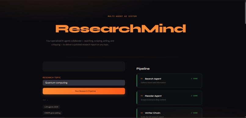 Research Mind – screenshot 2