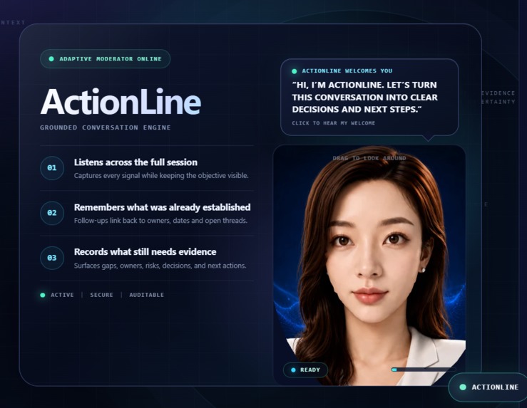 ActionLine - Meeting-to-Action Agent – screenshot 2
