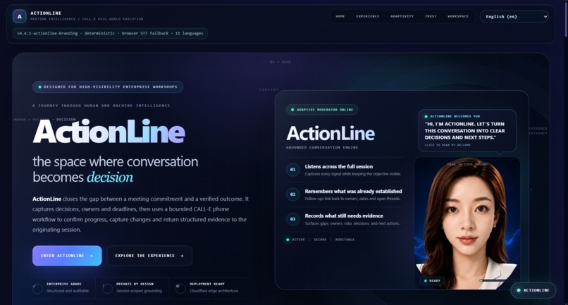 ActionLine - Meeting-to-Action Agent – screenshot 5