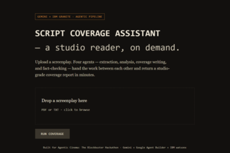 Script Coverage Assistant