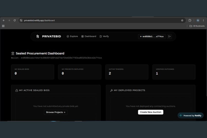 PrivateBid – screenshot 7