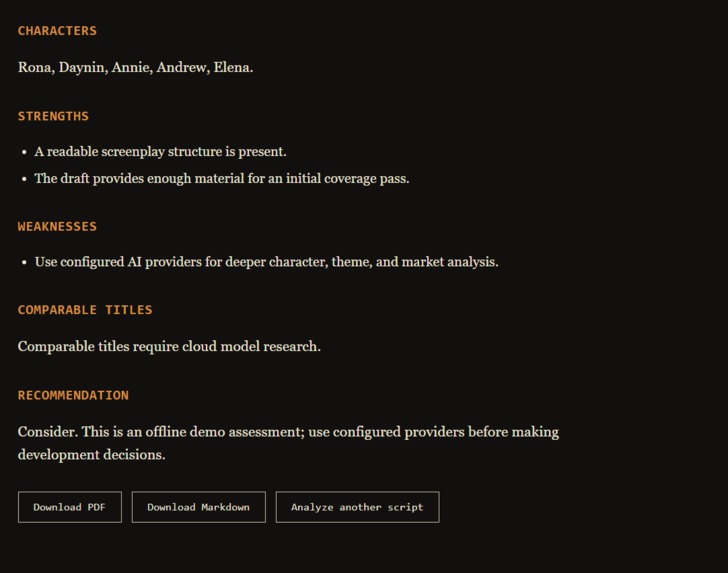 Script Coverage Assistant – screenshot 3