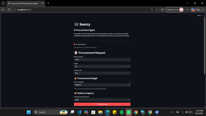 Sourcy – screenshot 1