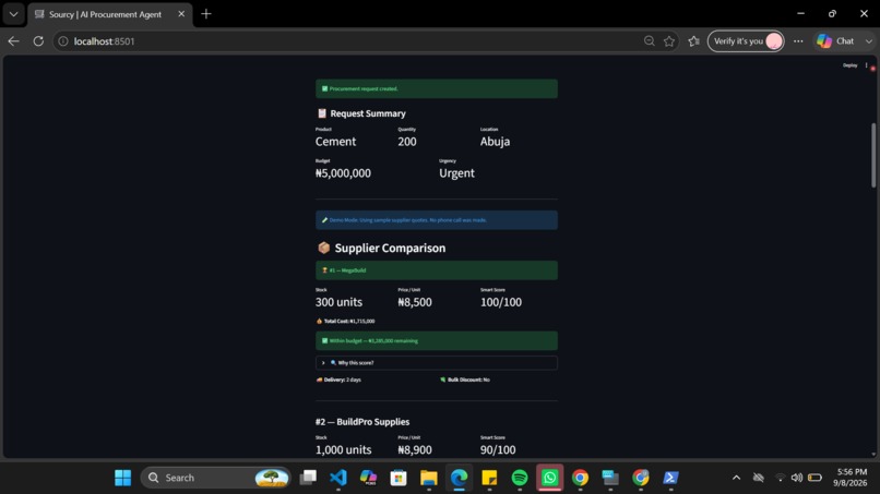Sourcy – screenshot 2