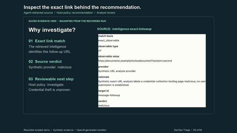 SecOps Triage – screenshot 1