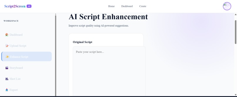 Script2Screen AI – screenshot 6