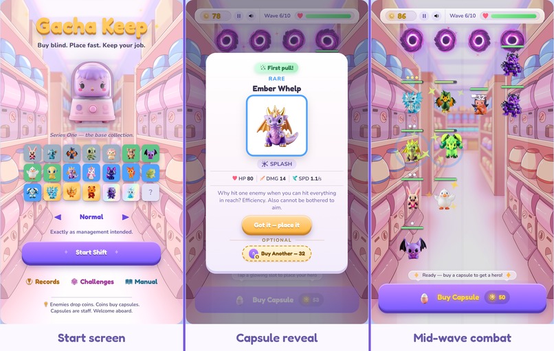 Gacha Keep – screenshot 1