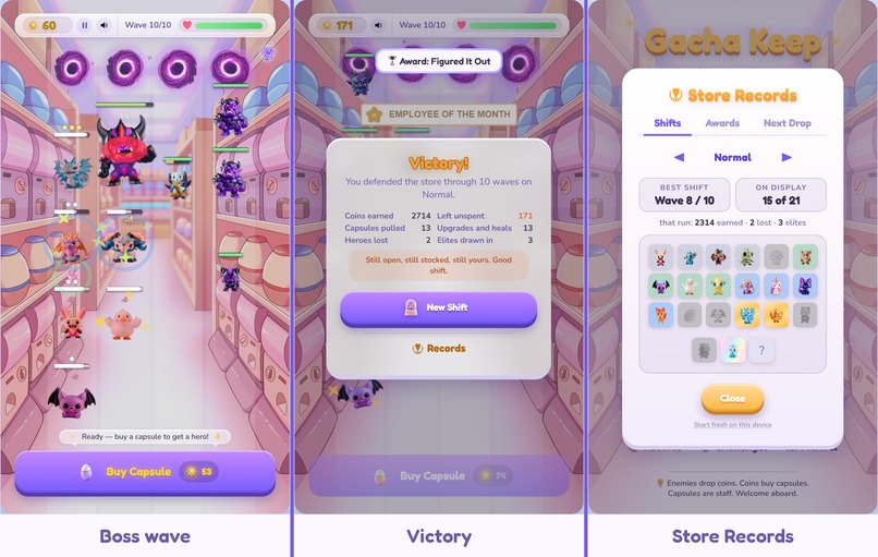 Gacha Keep – screenshot 3