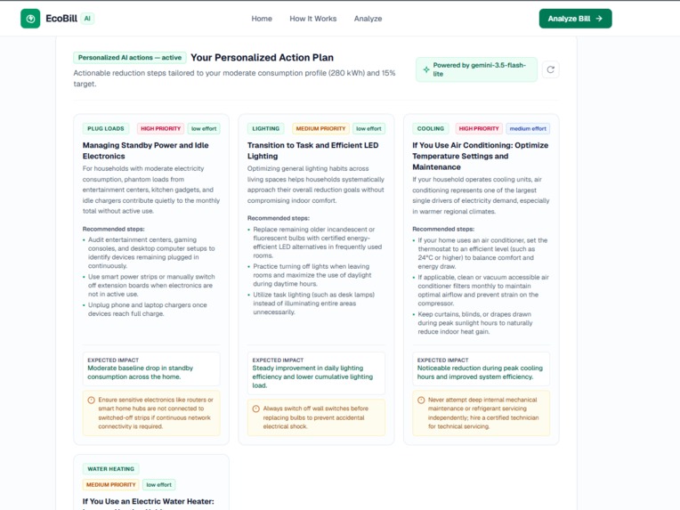 EcoBill AI – screenshot 5