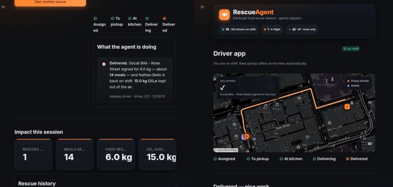 Zero Waste Food Logistics Agent – screenshot 4
