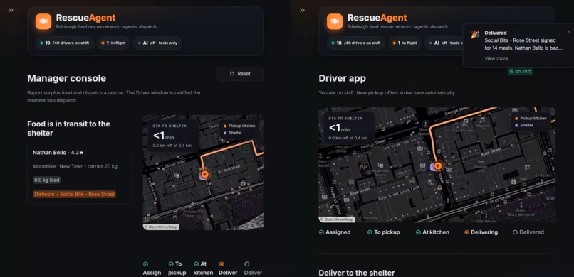 Zero Waste Food Logistics Agent – screenshot 6