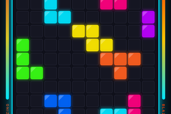 Neon Poly Duo: Block Battles