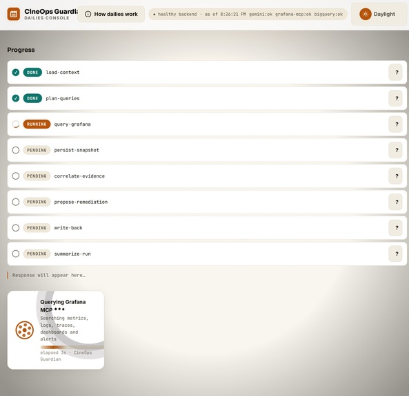CineOps Guardian – screenshot 2