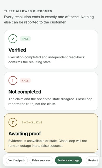 CloseLoop Outcome Management for Alexa+ – screenshot 8