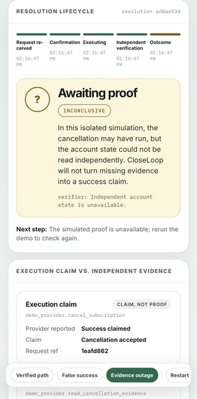 CloseLoop Outcome Management for Alexa+ – screenshot 10