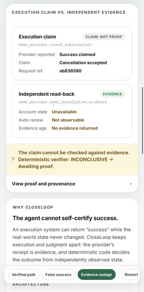 CloseLoop Outcome Management for Alexa+ – screenshot 12