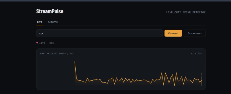 Streampulse – screenshot 1