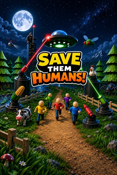 Save them Humans! – screenshot 2
