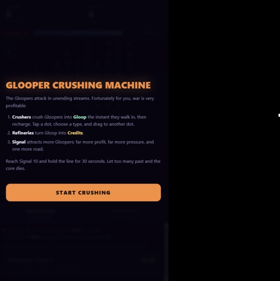 Glooper Crushing Machine – screenshot 2