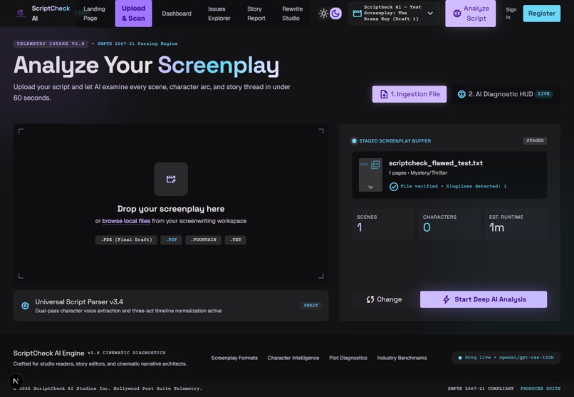 ScriptCheck AI – screenshot 2