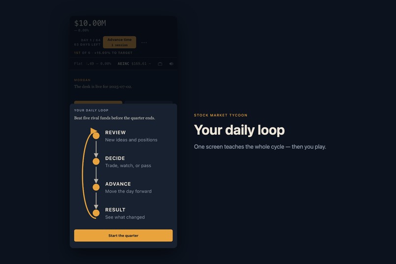 Stock Market Tycoon – screenshot 1