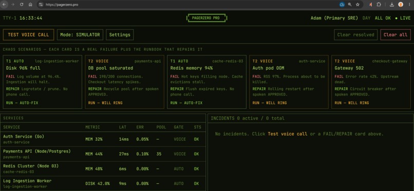 PagerZero Pro – screenshot 1