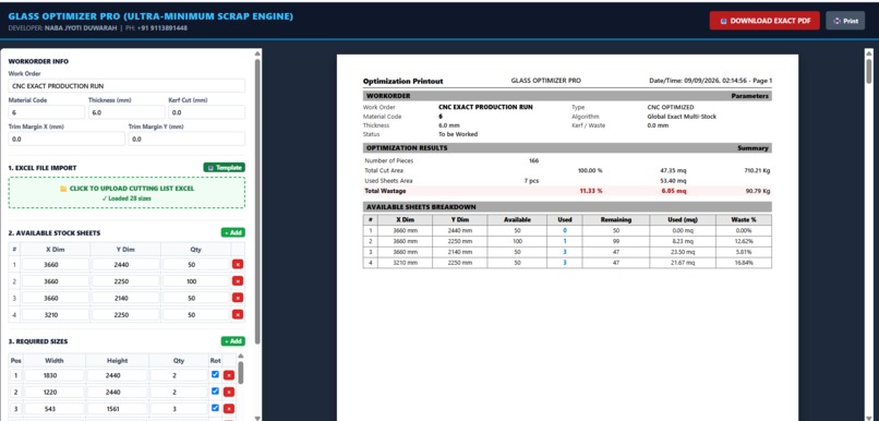 GLASS OPTIMIZER PRO – screenshot 1