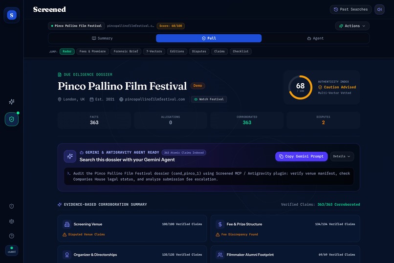 Screened – screenshot 3