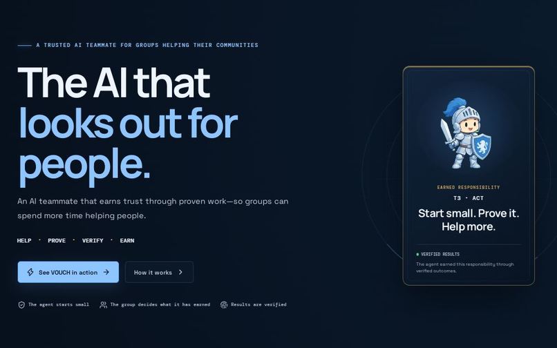 VOUCH – screenshot 1