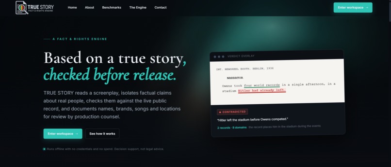TRUE STORY – screenshot 1